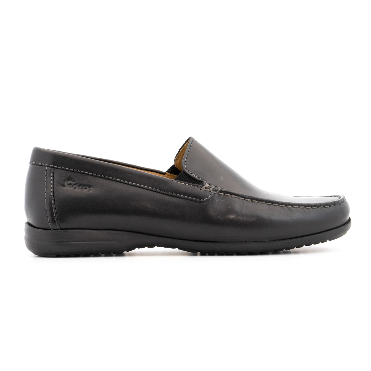 Mocassin Cuir Sioux Homme Gion Noir Chaussures Grassler