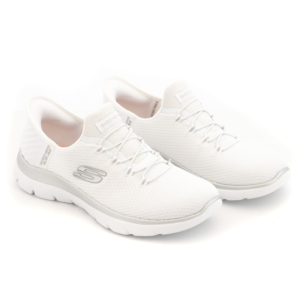 Skechers femme memoire de forme blanche on sale