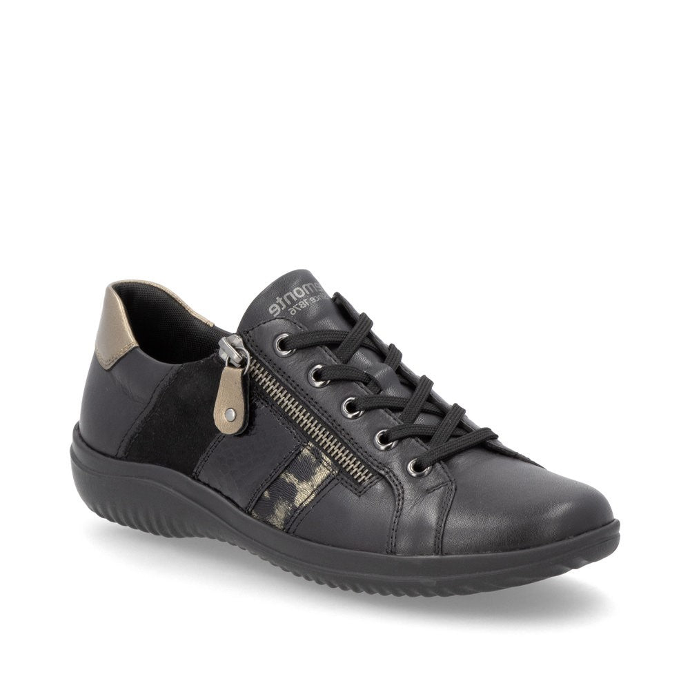 Chaussure a lacets REMONTE Femme D1E00 noir Chaussures Grassler