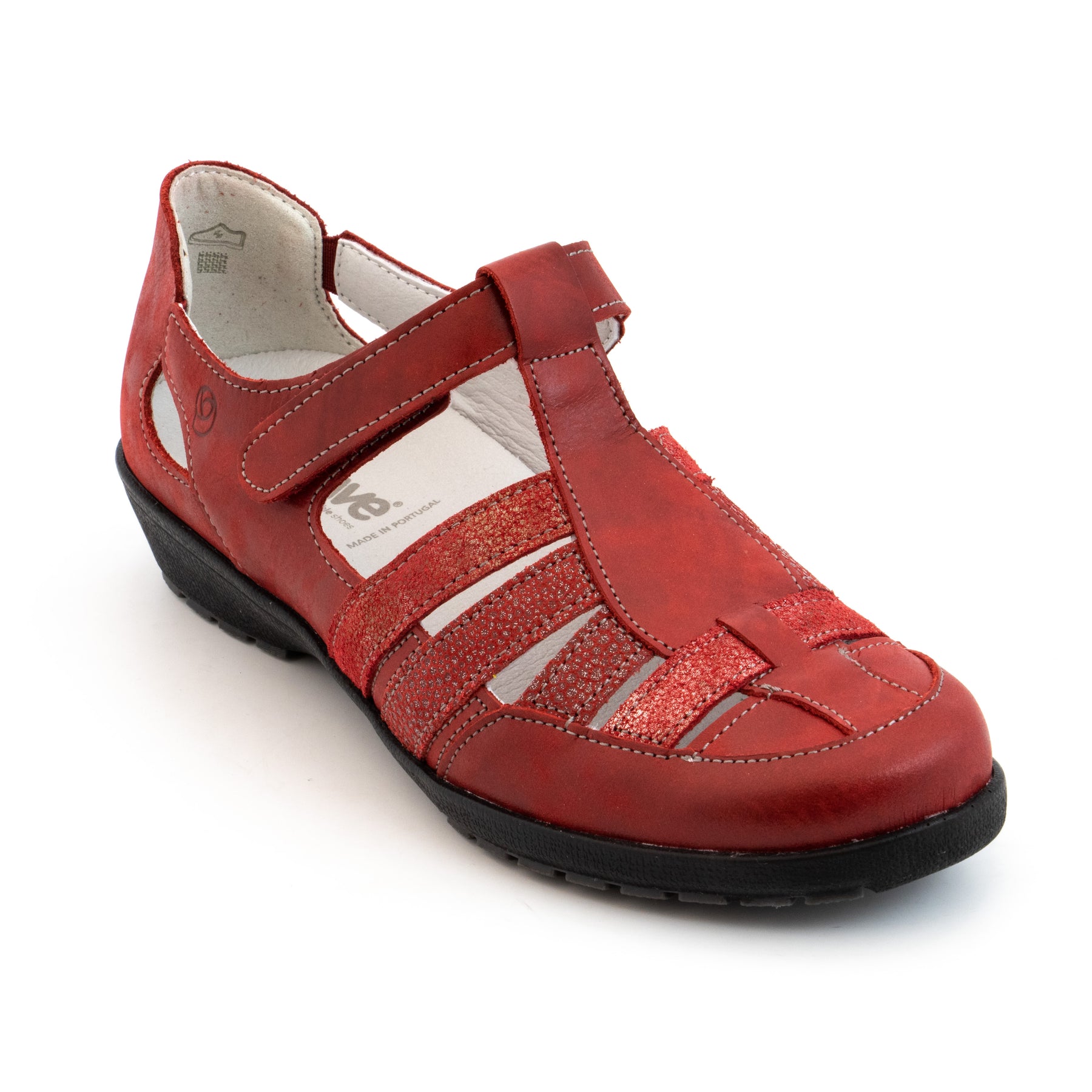 SUAVE 8126 Femme Rouge Chaussures Grassler